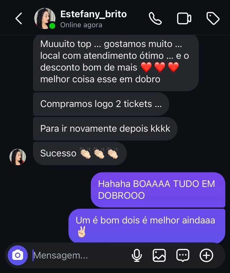 Depoimento de Estefany Brito — Passo Fundo em Dobro
